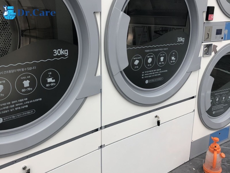 Drcare hỗ trợ vệ sinh máy giặt giúp bạn tiết kiệm thời gian