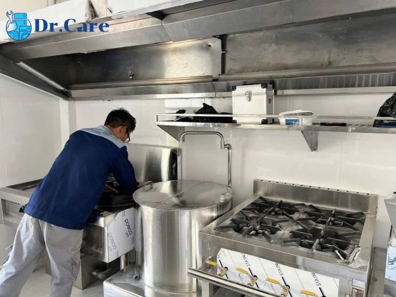 Chế độ bảo hành sửa bếp công nghiệp Bình Tân tại Drcare